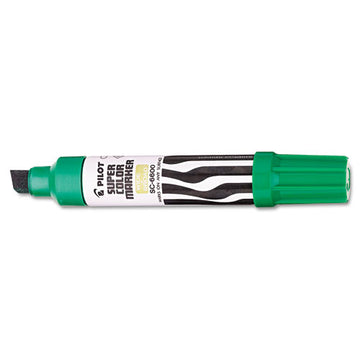 Pilot® Jumbo Refillable Permanent Marker, Broad Chisel Tip, Green freeshipping - TVN Wholesale